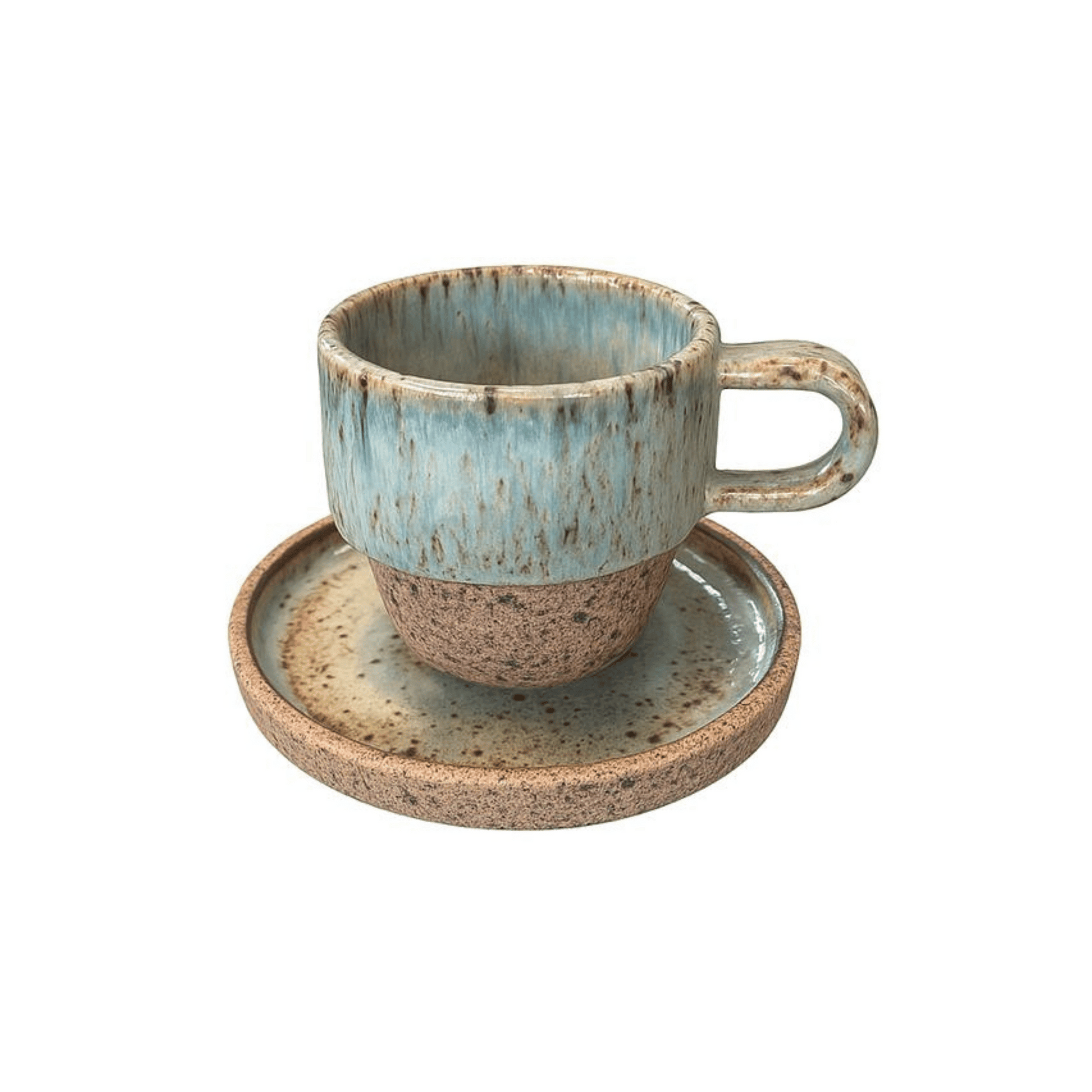 Xícara de café com pires tabaco