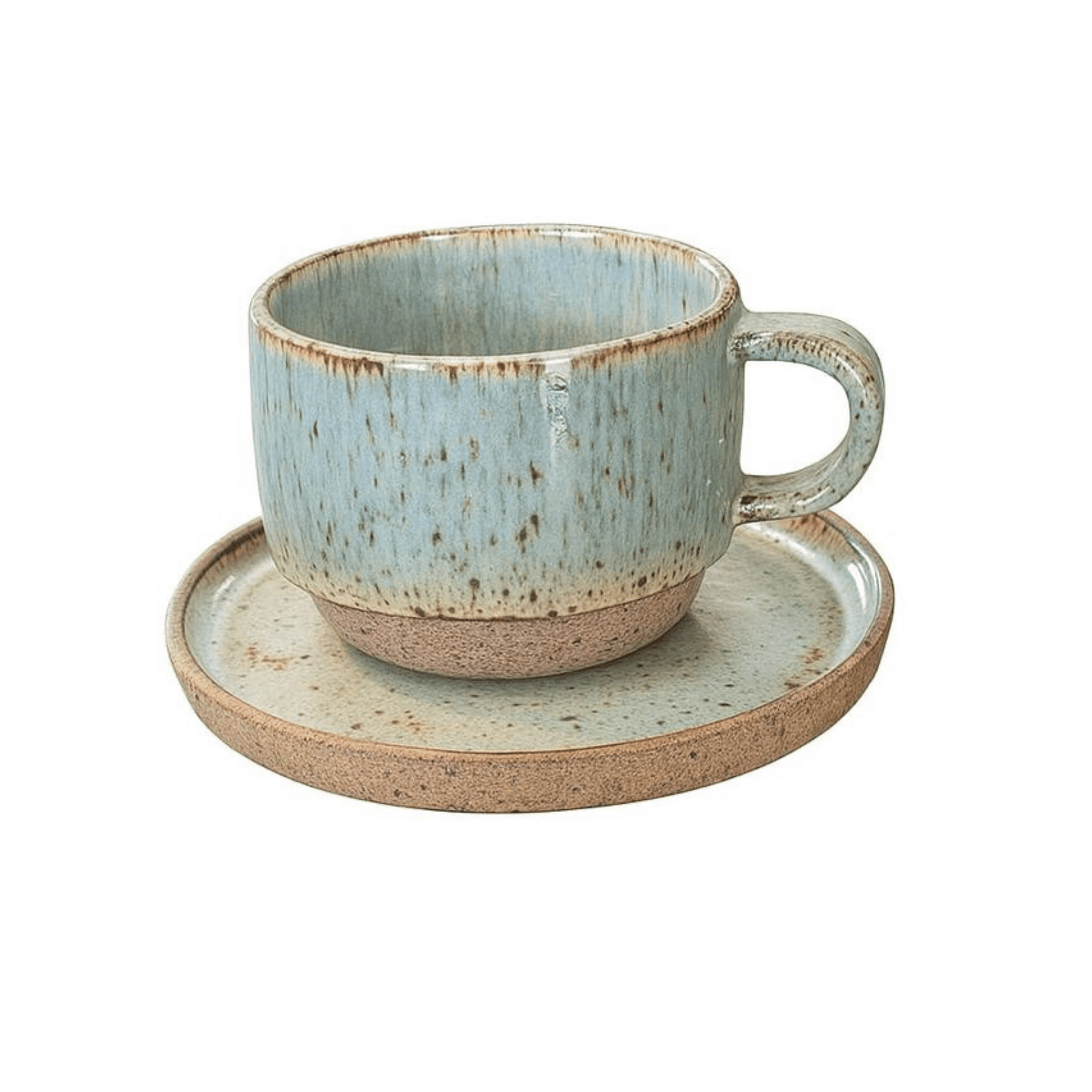 Xícara de chá com pires Tabaco